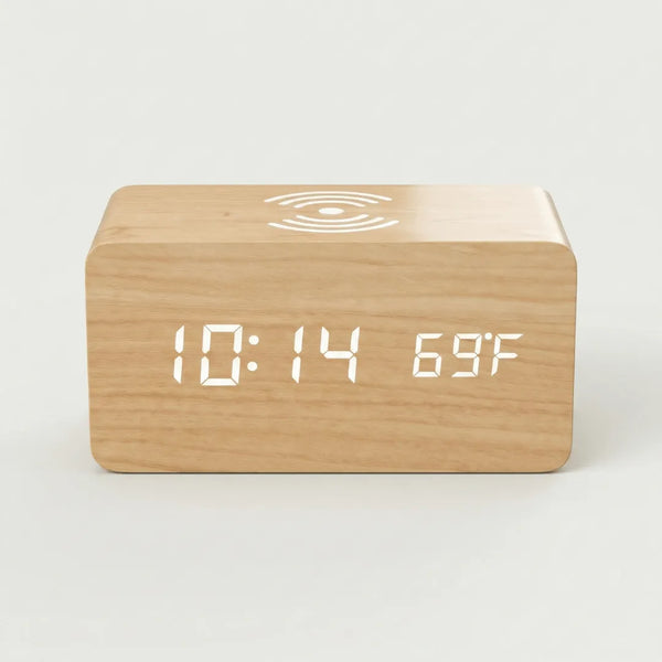 réveil chargeur à induction