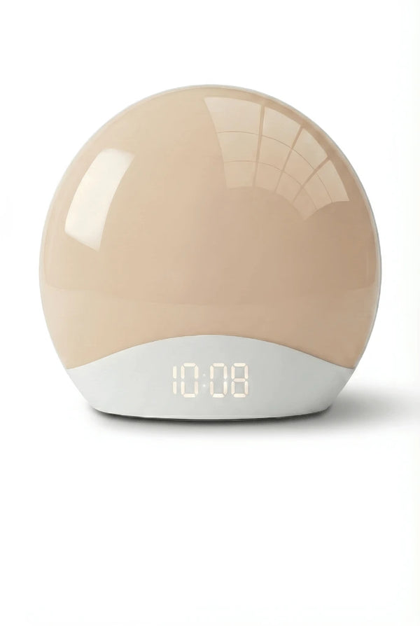 Réveil Luminothérapie Numérique — Aide au Sommeil Couleurs Changeantes