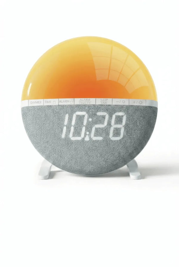 Réveil Luminothérapie Avec Simulation De Lever Du Soleil Pour Chambre à Coucher Et Salon